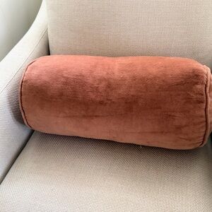 Crate&Barrel | Bolster Hydrangea Pillow